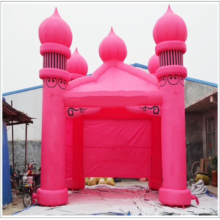 瑶海粉色帐篷
